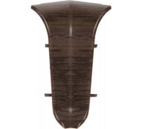 Угол внутренний для плинтуса Центурион Lider 176-ув (62 мм; матовый; дуб шоколад) 71390