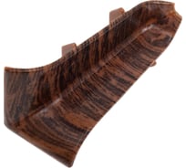 Угол внутренний для плинтуса Центурион Lider 322-ув (62 мм; глянец; вяз коричневый) 71145