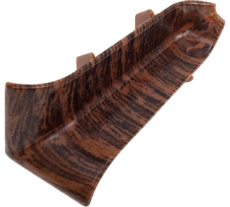 Угол внутренний для плинтуса Центурион Lider 322-ув (62 мм; глянец; вяз коричневый) 71145