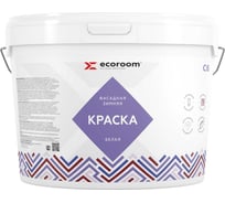 Фасадная краска ECOROOM зимняя, белый, 14 кг E-Кр-67/14