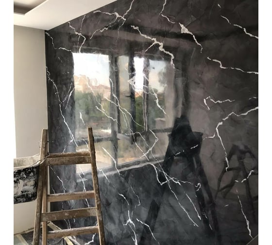 Декоративная штукатурка DESSA DECOR "Венеция" для имитации полированного мрамора, 2,4 кг 705595