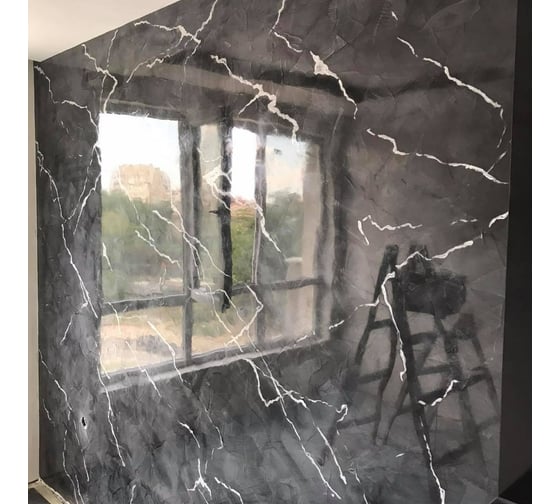 Декоративная штукатурка DESSA DECOR "Венеция" для имитации полированного мрамора, 2,4 кг 705595