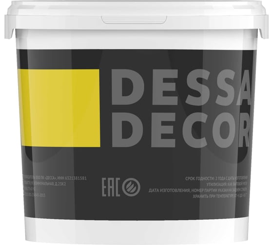 Лак для жидких обоев и декоративной штукатурки DESSA DECOR 750 мл 705613