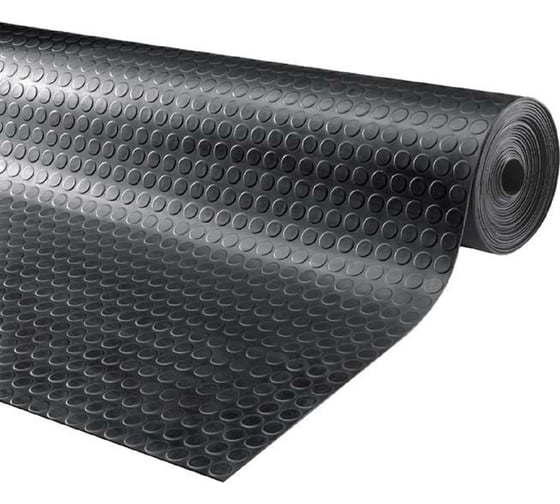 Резиновое рулонное покрытие ComeForte монетка 1x10 м stud rubber СС003329 1