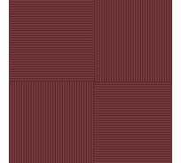 Плитка напольная Кураж-a бордо 38,5x38,5 (0,888м2/6шт) Нефрит-Керамика 01-10-1-16-01-47-004