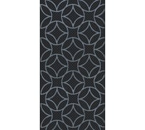 Декор Нефрит-Керамика Аллегро черный геометрия 20x40 04-01-1-08-03-04-100-2