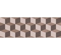 Декор Нефрит-Керамика Кронштадт 04-01-1-17-03-15-2222-0 (коричневый; 20x60 см; 1 шт.) СК000035960