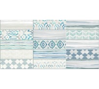 Декор Нефрит-Керамика Ванкувер голубой 25x50 04-01-1-10-05-61-1636-0