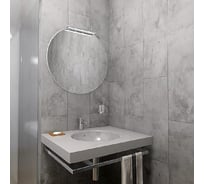 Панель ПВХ КронаПласт Unique метро серый, 4 шт. 00-00038330