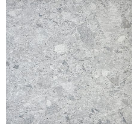 Самоклеящаяся ПВХ плитка LAKO Делюкс Пепельно серый (толщина 2 мм; 3,15 м²) LKD-L-S105