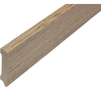 Плинтус РУССКИЙ ПРОФИЛЬ деревянный, 80х16х2400 мм, Дуб Блекфорд 4680427067808
