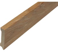 Плинтус РУССКИЙ ПРОФИЛЬ деревянный, 80х16х2400 мм, Дуб Монтана 4680427069321