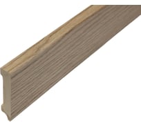 Плинтус РУССКИЙ ПРОФИЛЬ деревянный, 80х16х2400 мм, Дуб Тангет 4680427069338