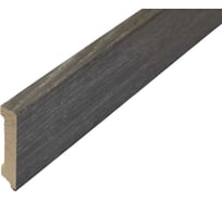 Плинтус РУССКИЙ ПРОФИЛЬ деревянный, 80х16х2400 мм, Дуб Филадельфия 4680427083624