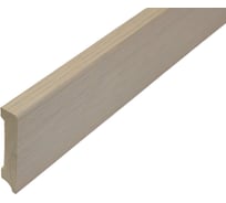 Плинтус РУССКИЙ ПРОФИЛЬ деревянный, 65х16х2400 мм, Дуб Беленый 4680427068485