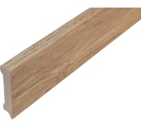 Плинтус РУССКИЙ ПРОФИЛЬ деревянный, 65х16х2400 мм, Дуб Сафари 4680427070211