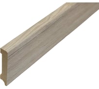 Плинтус РУССКИЙ ПРОФИЛЬ деревянный, 80х16х2400 мм, Дуб Арктик 4680427067785