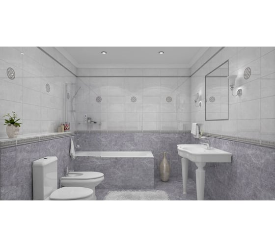 Керамогранит LAPARET Afina тёмно-серый 40x40 см, 1,76 м2, 11 шт х9999227343