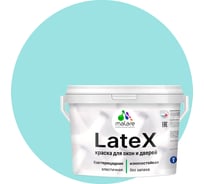 Краска для деревянных окон и дверей MALARE матовая, аквамарин, 10 кг 2036748174053