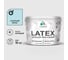 Акриловая краска для дверей и окон Latex по дереву с антисептическим эффектом, моющаяся, без запаха матовая, матовая MALARE сахарный вихрь, 10 кг. КЛТКСАСАВМ1000 1