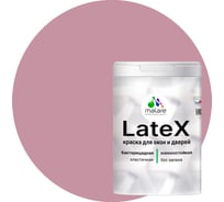 Краска для деревянных окон и дверей MALARE матовая, парнасская роза, 2 кг. КЛТКСАПАРМ0200