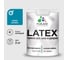 Акриловая краска для дверей и окон Latex по дереву с антисептическим эффектом, моющаяся, без запаха матовая, матовая MALARE синяя малина, 2 кг. КЛТКСАСИММ0200 1
