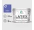 Акриловая краска для дверей и окон Latex по дереву с антисептическим эффектом, моющаяся, без запаха матовая, матовая MALARE индиго, 10 кг. КЛТКСАИНДМ1000 1