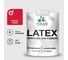 Акриловая краска для дверей и окон Latex по дереву с антисептическим эффектом, моющаяся, без запаха матовая, матовая MALARE винный бордо, 2 кг. КЛТКСАВИБМ0200 1