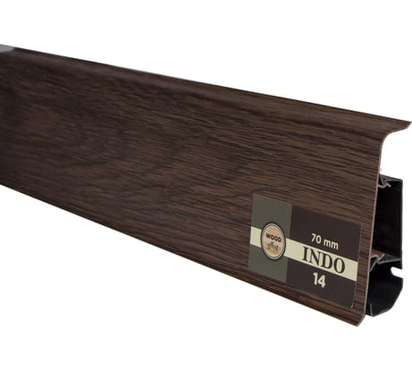 Плинтус Arbiton Indo 14 Венге Африка, 2500x70x26 мм 61590
