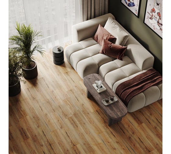 Ламинат spc GOODWAY spain collection, дуб каталония, 43 класс, 1240x185x3,5 мм, упаковка 2,29 м2 GWES-03