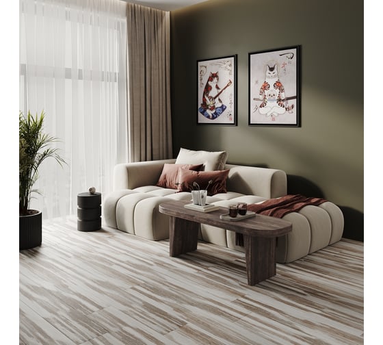Ламинат spc GOODWAY spain collection, дуб андалусия, 43 класс, 1240x185x3,5 мм, упаковка 2,29 м2 GWES-01