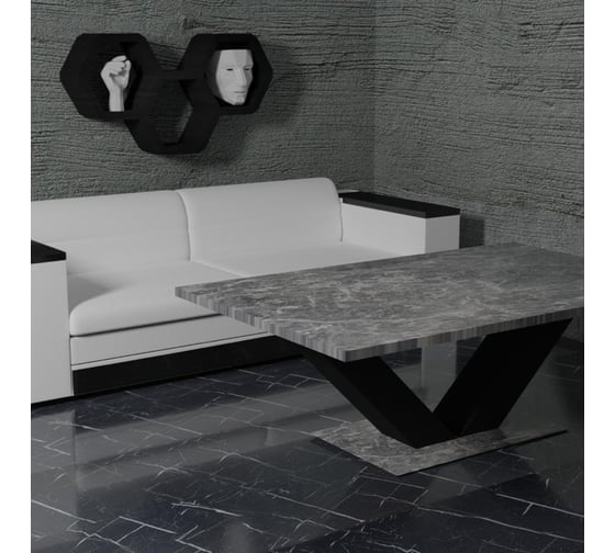 Ламинат GOODWAY spc greece collection, мрамор итака, 43 класс, 600x300x4 мм, упаковка 1,8 м2 GWG-08