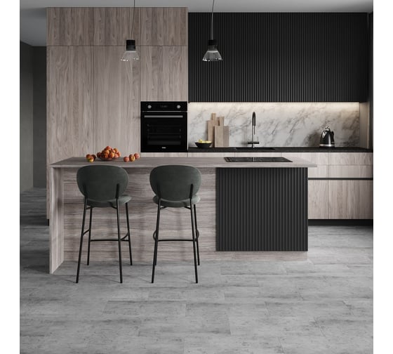 Ламинат GOODWAY spc greece collection, бетон родос, 43 класс, 600x300x4 мм, упаковка 1,8 м2 GWG-03