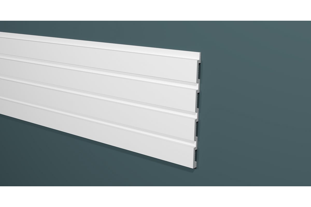 Панель стеновая "грани" ударопрочная, влагостойкая, под покраску Decor ...