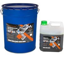 Выравнивающий состав SVER ПУ черный, 25 кг (21.5+3.5 кг) 1000159