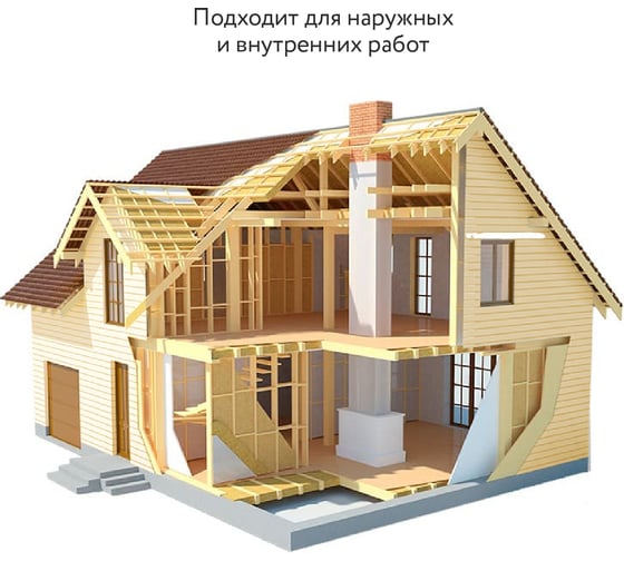 Трудновымываемый антисептик Elcon для дерева, для кирпича, для камня 10л 00-00462963