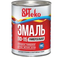 Эмаль Царицынские краски Витеко ПФ-115, синяя, 0.8 кг 16090