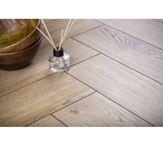 Ламинат Alsafloor Herringbone левая планка, Praline Oak, 33 класс, толщина 12 мм, 1.19 кв.м 521688
