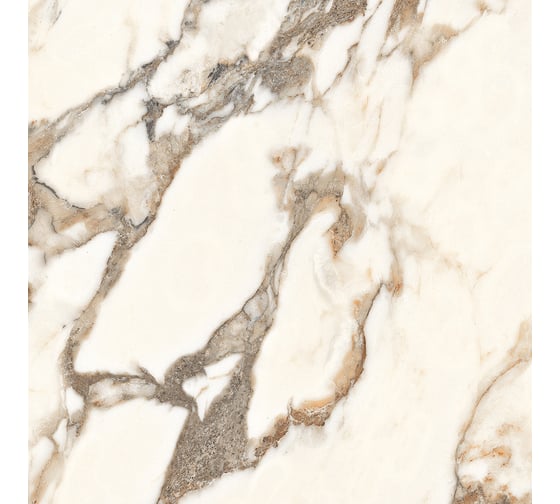 Керамогранит LAPARET calacatta bronze белый полированный 60x60 см 1,44 м2, 4 шт х9999281087