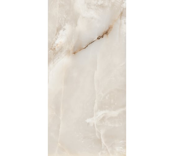 Керамогранит полированный LAPARET onyx smoke светло-серый 60x120 см 1,44 м2, 2 шт х9999275885
