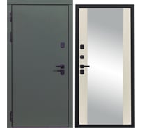 Дверь DIVA 61 Зеркало 2050x860 мм Левая Олива Софт - Д15 Софт шампань УТ-00076872