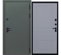 Дверь DIVA 61 2050x960 мм Правая Олива Софт - Н13 Силк маус УТ-00076842