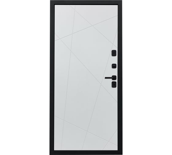 Дверь DIVA 61 2050x960 мм Правая Олива Софт - Д11 Белый софт УТ-00076810