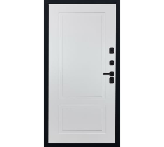 Дверь DIVA 61 2050x860 мм Правая Олива Софт - Н7 Белый софт УТ-00076902