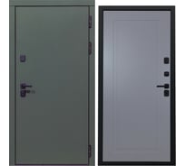 Дверь DIVA 61 2050x860 мм Правая Олива Софт - Н10 Силк Маус УТ-00076827