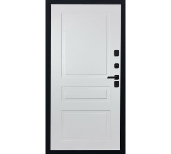 Дверь DIVA 61 2050x860 мм Правая Олива Софт - Н13 Белый софт УТ-00076836
