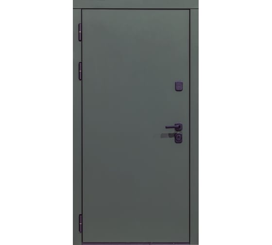 Дверь DIVA 61 2050x860 мм Левая Олива Софт - Н7 Софт шампань УТ-00076853