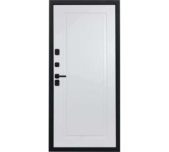 Дверь DIVA 61 2050x860 мм Левая Олива Софт - Н10 Белый софт УТ-00076820