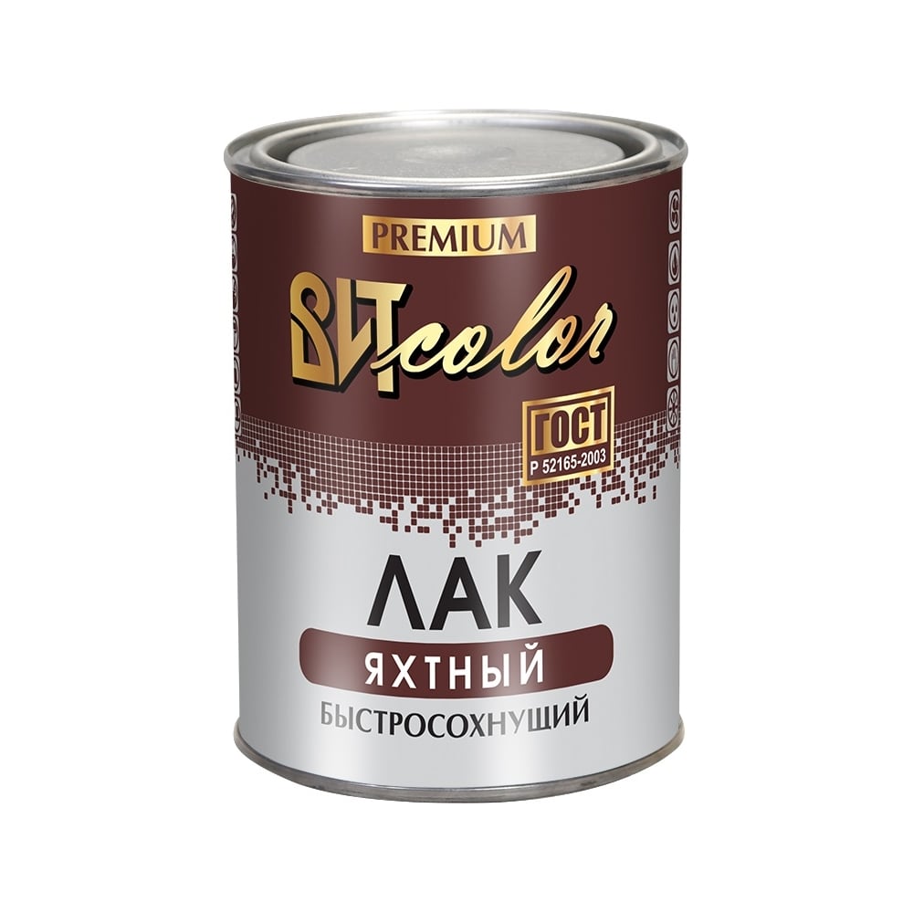 Яхтный лак Царицынские краски ВИТ color матовый, 0.7 кг 18439 ...