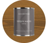 Масло твёрдое повышенной прочности Kraskovar Дуб 0,75л 1659
